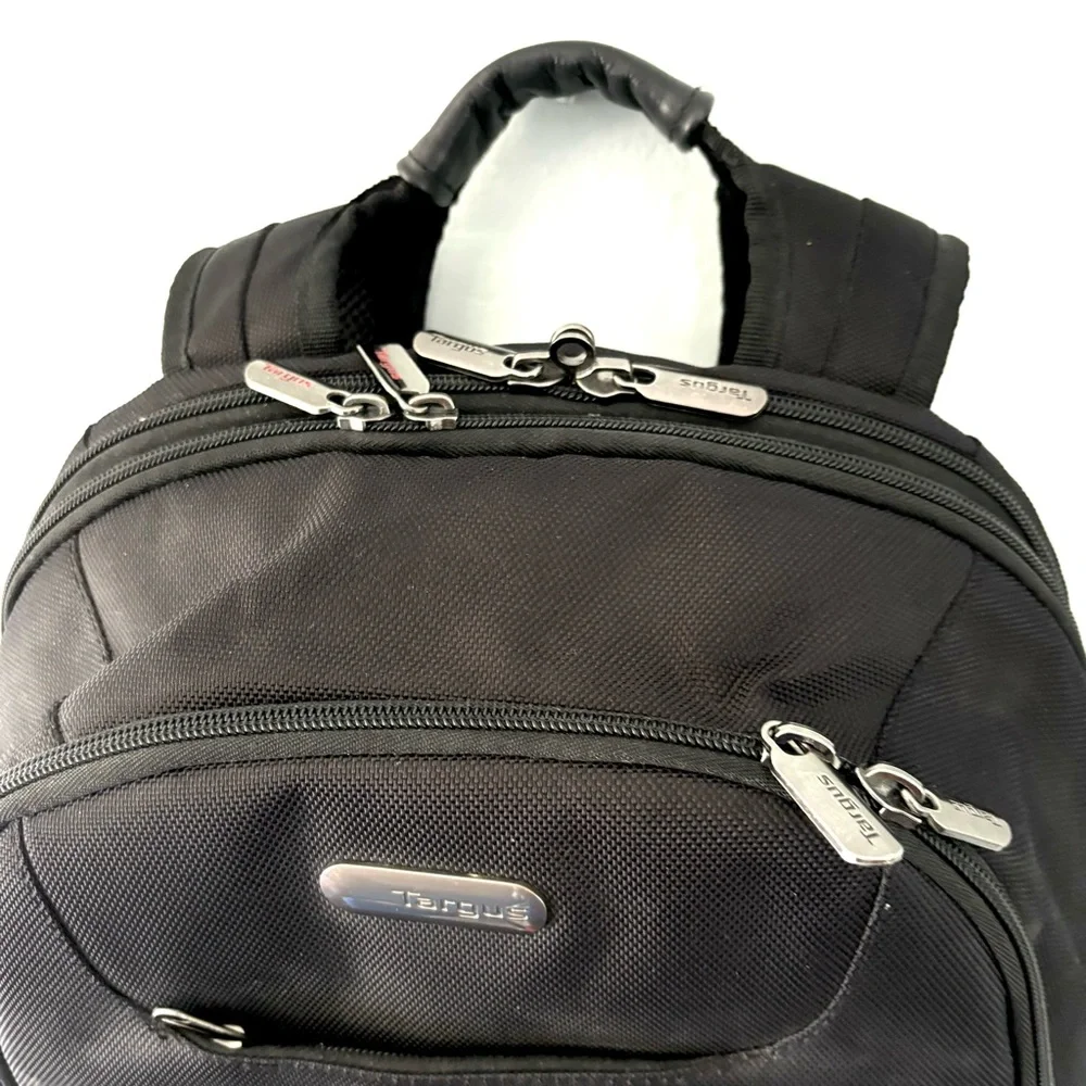 Targus Black 16” Zippered Laptop Backpack